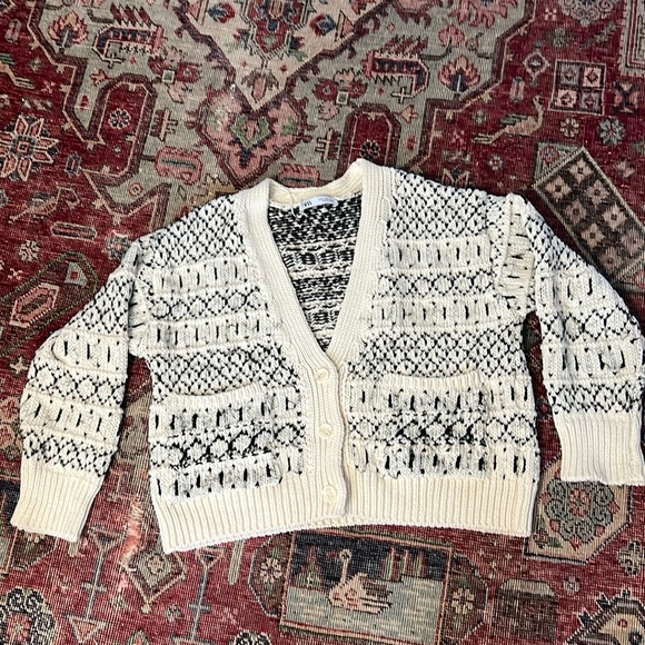 Zara fuzzy cardigan - Picture 1 of 8